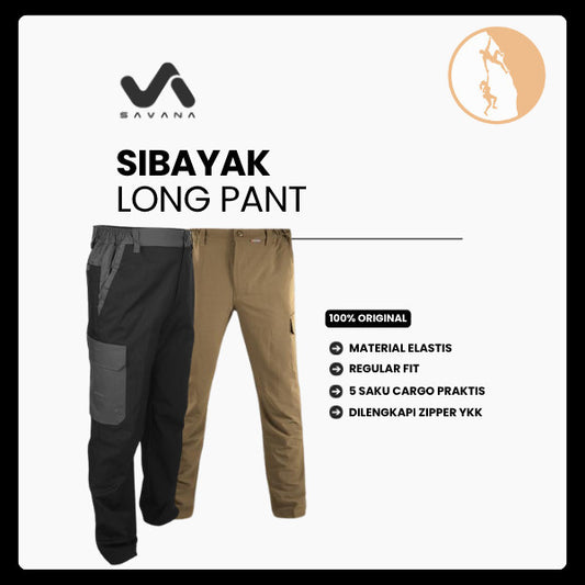 Celana Panjang Gunung/Celana Cargo - Savana Sibayak  Long Pants