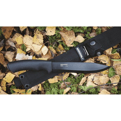 Pisau Survival/Bushcraft/Outdoro High Carbon Steel - Morakniv Pathfinder BlackBlade (C)