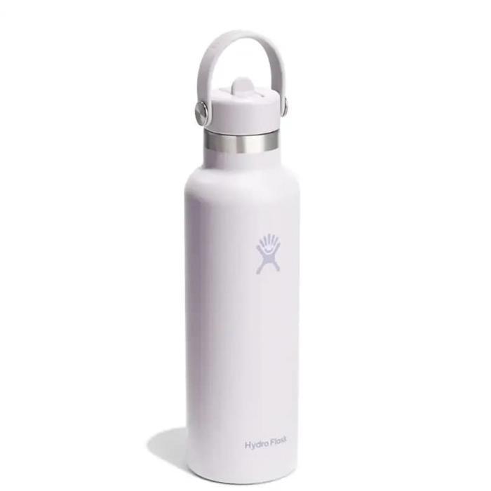 Botol Minum/Tumbler Dengan Sedotan - Hydro Flask Standard Flex Straw Cap 21oz/621ml (Cloud Pink)