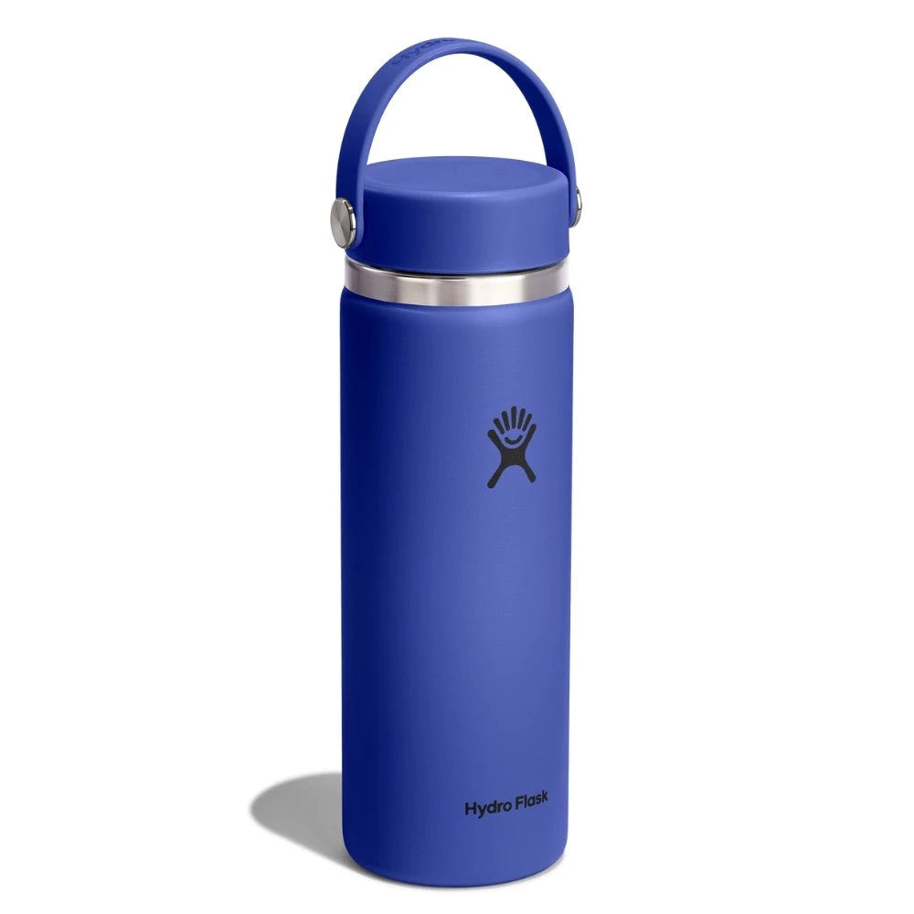 Botol Minum/Tumbler - Hydro Flask Wide Mouth Flex Cap 20oz/591ml (Capri Blue)