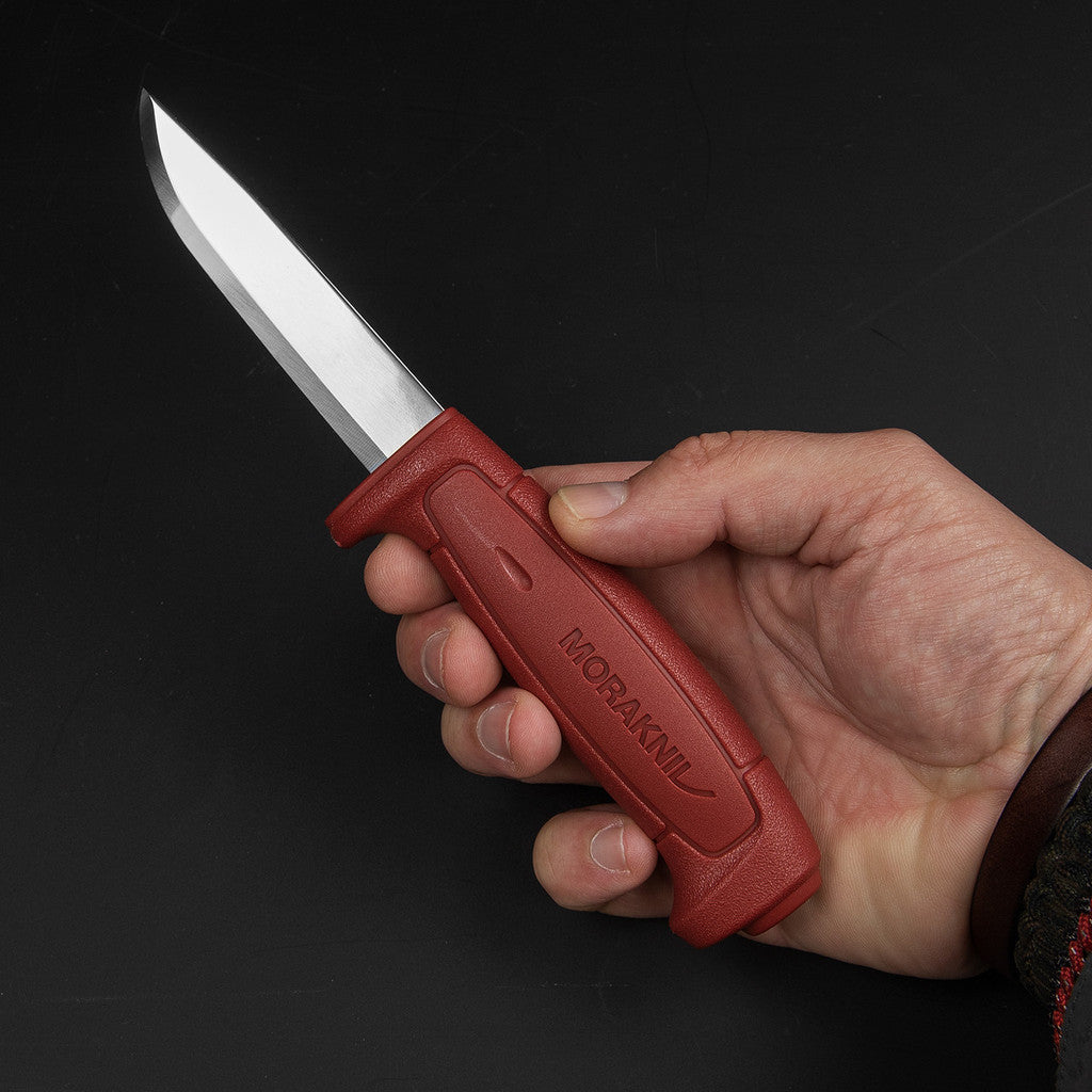 Pisau Carbon Steel Bushcraft/Pertukangan/Crafting - Morakniv Basic 511 (C)