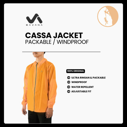 Jaket Windproof Packable Unisex  - Savana Cassa Jacket