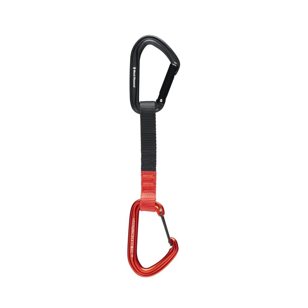 Karabiner Panjat - Black Diamond Hotforge Hybrid Quickdraw 16cm
