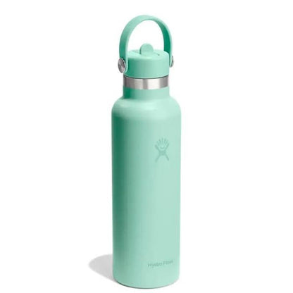 Botol Minum/Tumbler Dengan Sedotan - Hydro Flask Standard Flex Straw Cap 21oz/621ml (Mermaid Green)