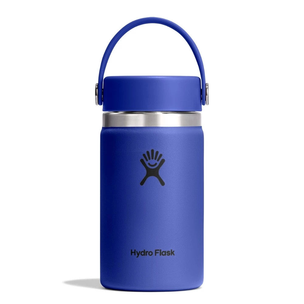 Botol Minum/Tumbler - Hydro Flask Wide Mouth Flex Cap 12oz/354ml (Capri Blue)