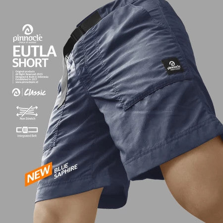 Celana Pendek Gunung/Outdoor - Pinnacle Eutla Classic Short (Blue Saphire)