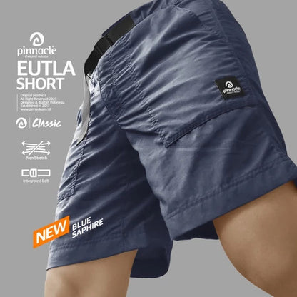 Celana Pendek Gunung/Outdoor - Pinnacle Eutla Classic Short (Blue Saphire)