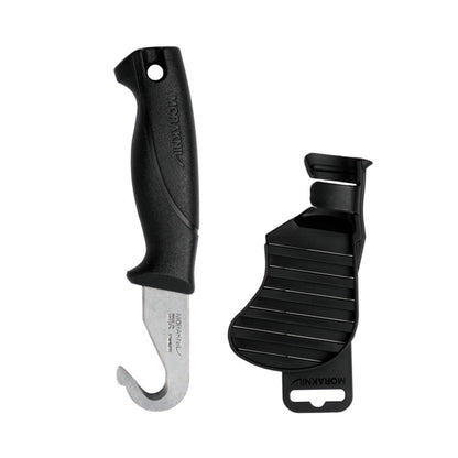 Pisau Berburu/Bushcraft Stainless Steel - Morakniv Belly Opener 351/Gut Hook