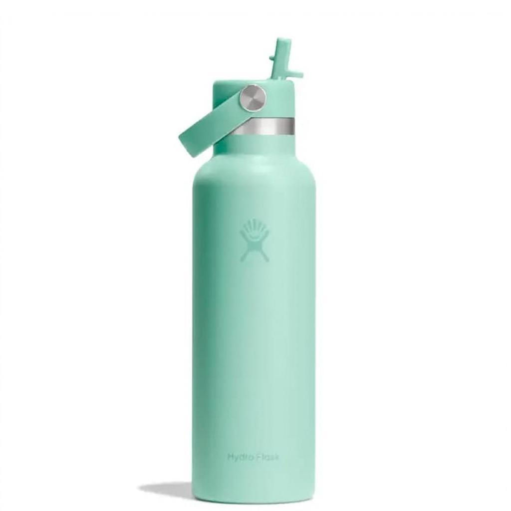 Botol Minum/Tumbler Dengan Sedotan - Hydro Flask Standard Flex Straw Cap 21oz/621ml (Mermaid Green)
