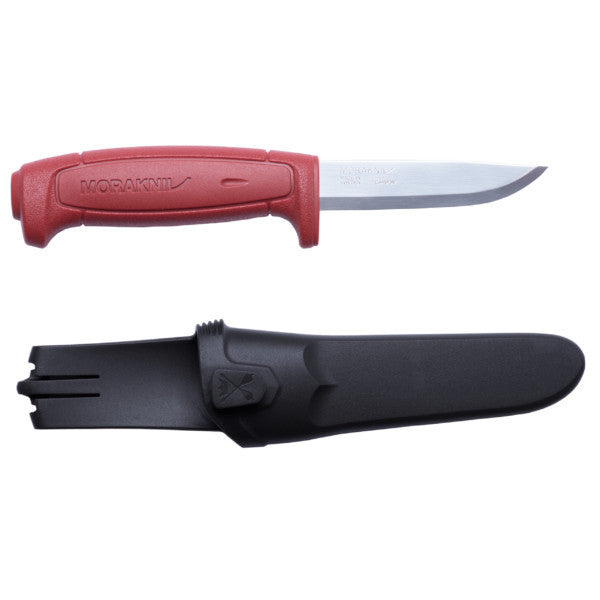 Pisau Carbon Steel Bushcraft/Pertukangan/Crafting - Morakniv Basic 511 (C)