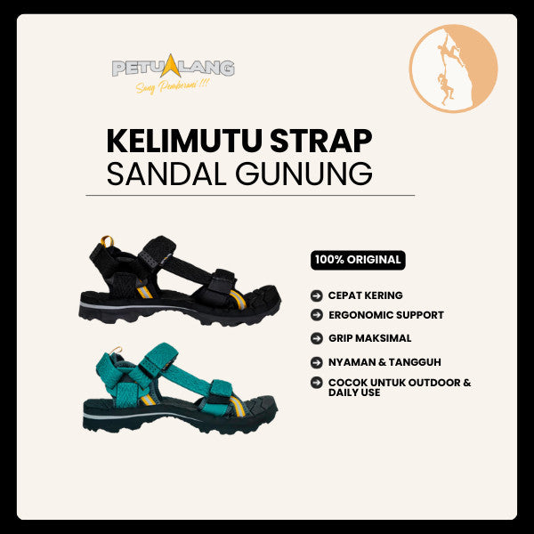 Sandal Gunung/Hiking Strap Unisex - Petualang Kelimutu Strap