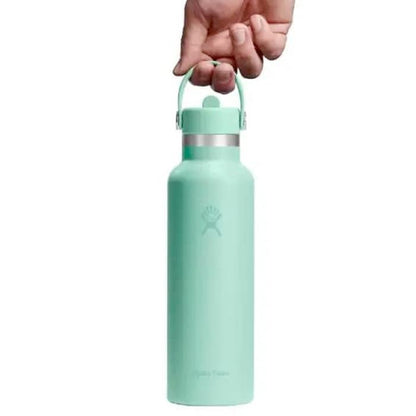 Botol Minum/Tumbler Dengan Sedotan - Hydro Flask Standard Flex Straw Cap 21oz/621ml (Mermaid Green)