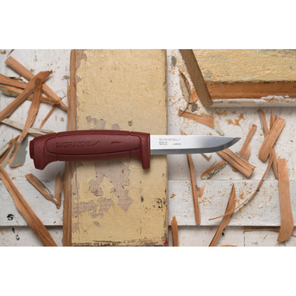 Pisau Carbon Steel Bushcraft/Pertukangan/Crafting - Morakniv Basic 511 (C)