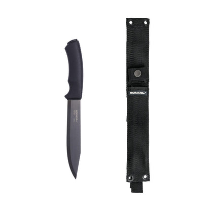 Pisau Survival/Bushcraft/Outdoro High Carbon Steel - Morakniv Pathfinder BlackBlade (C)