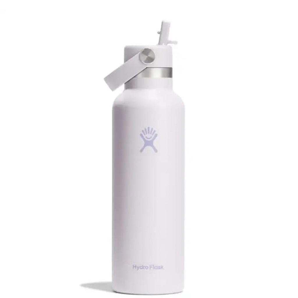 Botol Minum/Tumbler Dengan Sedotan - Hydro Flask Standard Flex Straw Cap 21oz/621ml (Cloud Pink)
