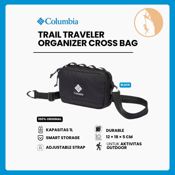 Sling Bag/Tas Selempang Unisex - Columbia Trail Traveler Crossbody Bag
