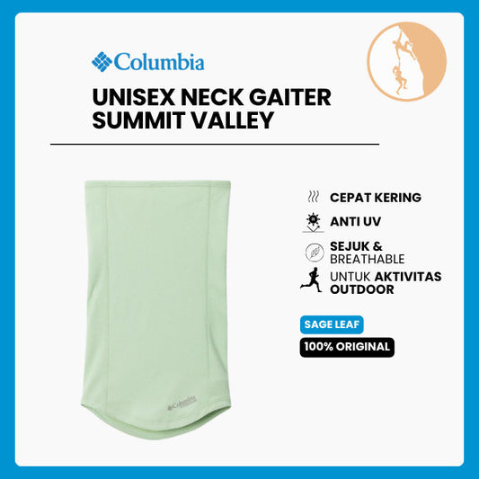 Pelindung Leher Outdoor Original Unisex - Columbia Summit Valley Neck Gaiter (Sage Leaf)