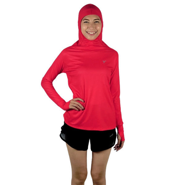 Trijee Hoddie Long Sleeve Pink Women Hoddie