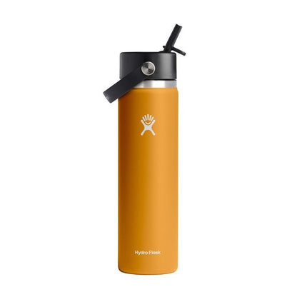 Hydro Flask Wide Mouth Flex Straw Cap 24oz/710 ml- FOSSIL