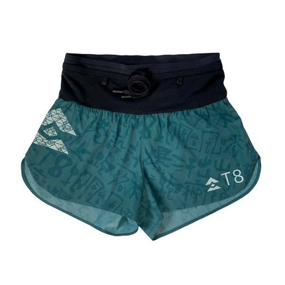 T8 Women's Sherpa Shorts (Inked Teal) - Celana Lari