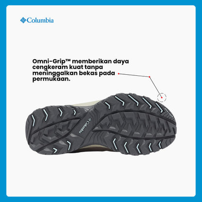 Sepatu Gunung/Hiking Wanita - Columbia Women's Crestwood™ Waterproof - Pebble/Oxygen