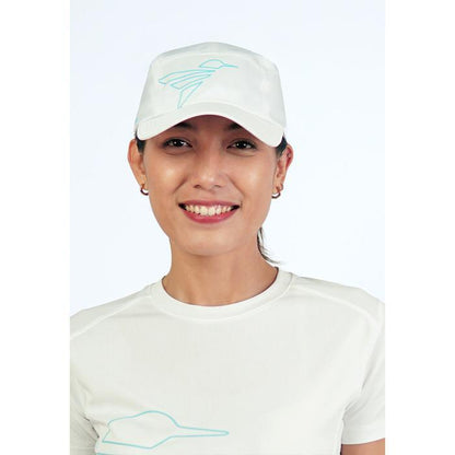 Trijee Es Running Cap / Topi Lari Unisex - White
