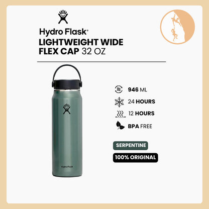 Hydro Flask Lightweight Wide Flex Cap 32oz/946ml - SERPENTINE