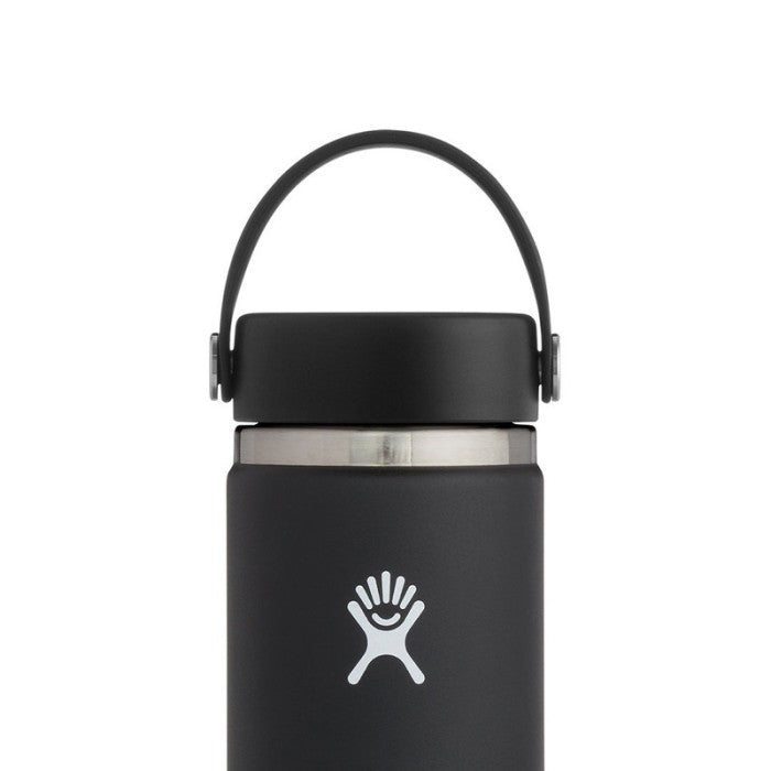 Hydro Flask Wide Mouth Flex Cap Black 16Oz