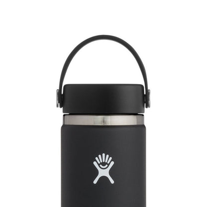Hydro Flask Wide Mouth Flex Cap Black 16Oz