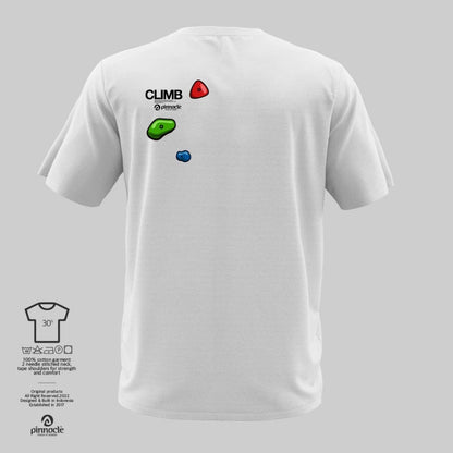 Pinnacle T-Shirt Climb - White