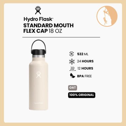 Hydro Flask Standard Mouth Flex Cap 18oz/532 ml - OAT