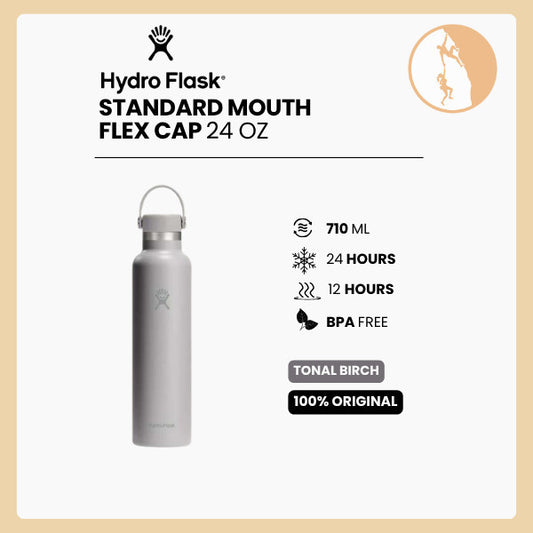 Hydro Flask Standard Mouth Flex Cap 24oz/710ml - TONAL BIRCH