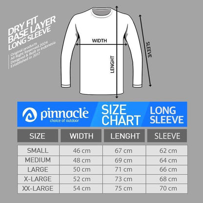 Pinnacle Base Layer Long Sleeve Dry Fit