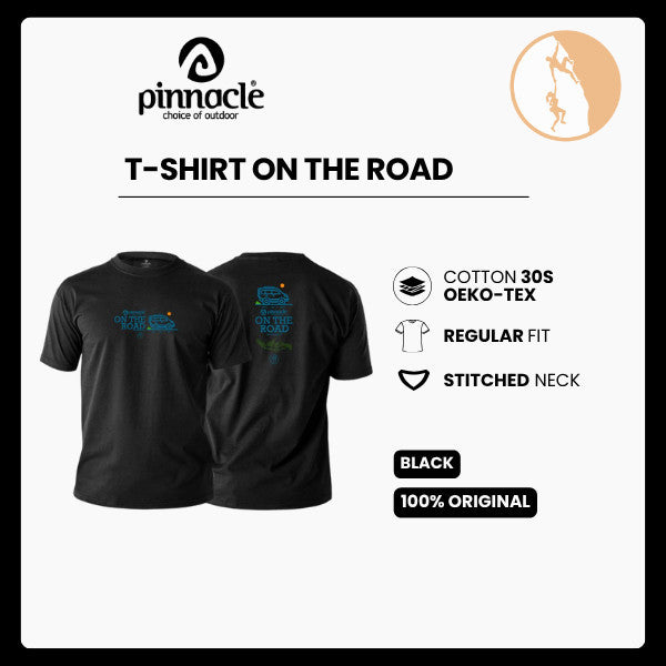 Pinnacle T-Shirt On The Road - Black