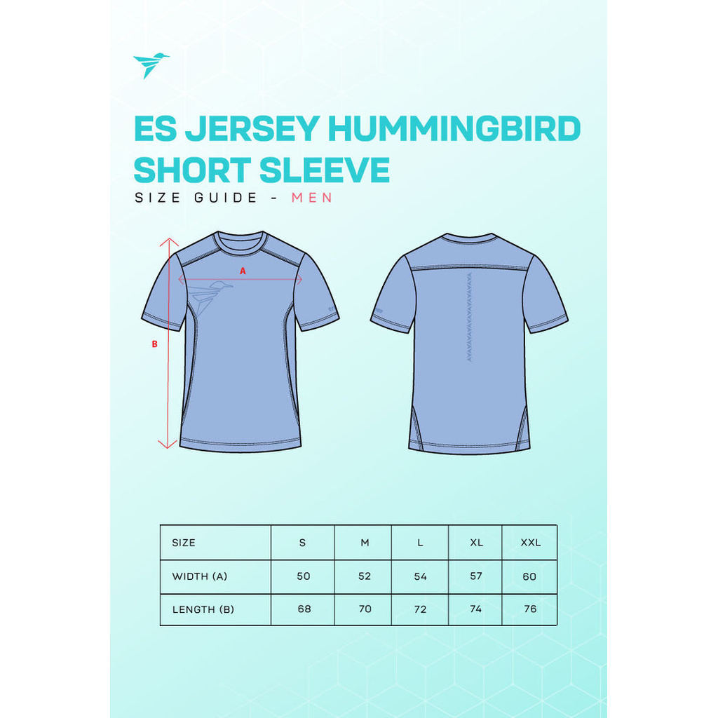 Kaos Olahraga Pria - Trijee ES Jersey Hummingbird SS Men