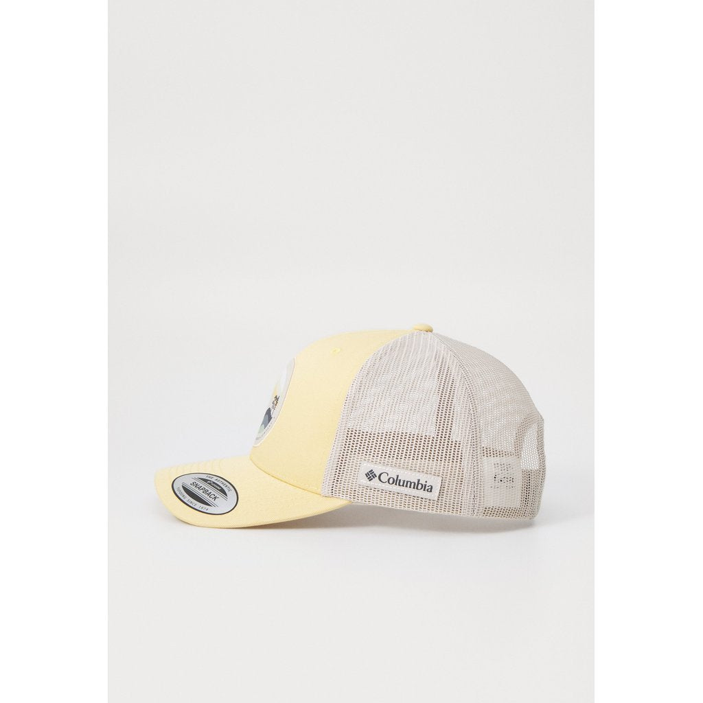 Snapback Cap Columbia Mesh Classic (Sand Dune/Dark Stone) - Flexfit Outdoor Hat / Unisex