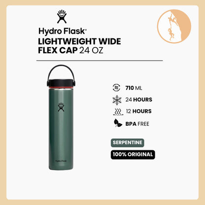 Hydro Flask Lightweight Wide Flex Cap Serpentine 24oz