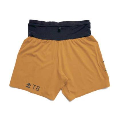 T8 Men's Sherpa Shorts (Gold) - Celana Pendek Lari