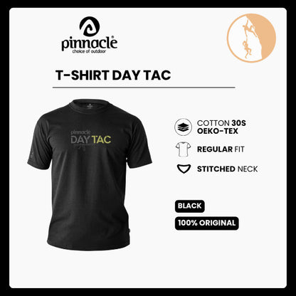 Pinnacle T-Shirt Day Tac - Black