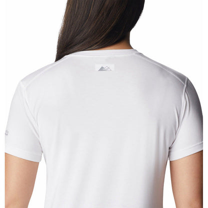 Kaos Lari Trail Wanita - Columbia Women's W Endless Trail Run Tee - White