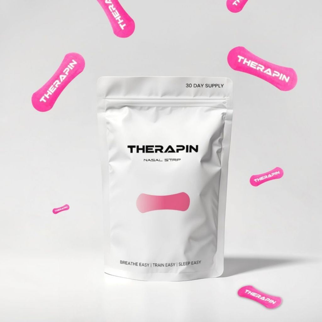 THERAPIN Pink Nasal Strip | 30 Pcs Premium Nose Strip