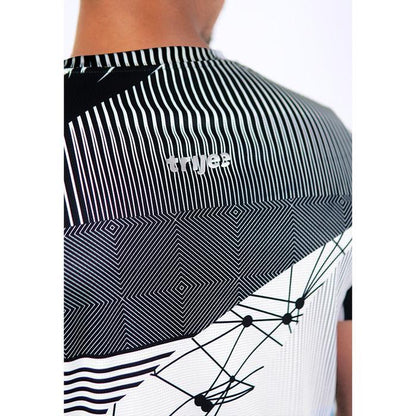 Kaos Olahraga Pria - Trijee DG Jersey Men Short Sleeve (Duochrome Glitch)