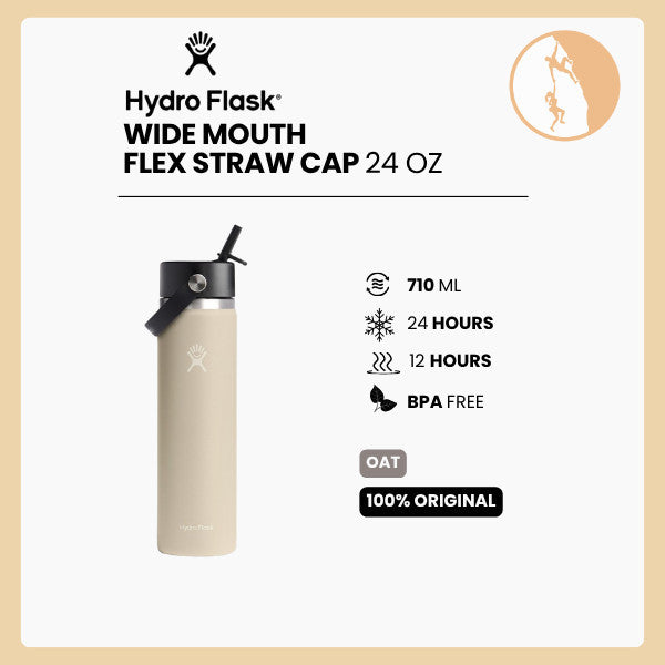 Hydro Flask Wide Flex Straw Cap 24 oz/710 ml - OAT