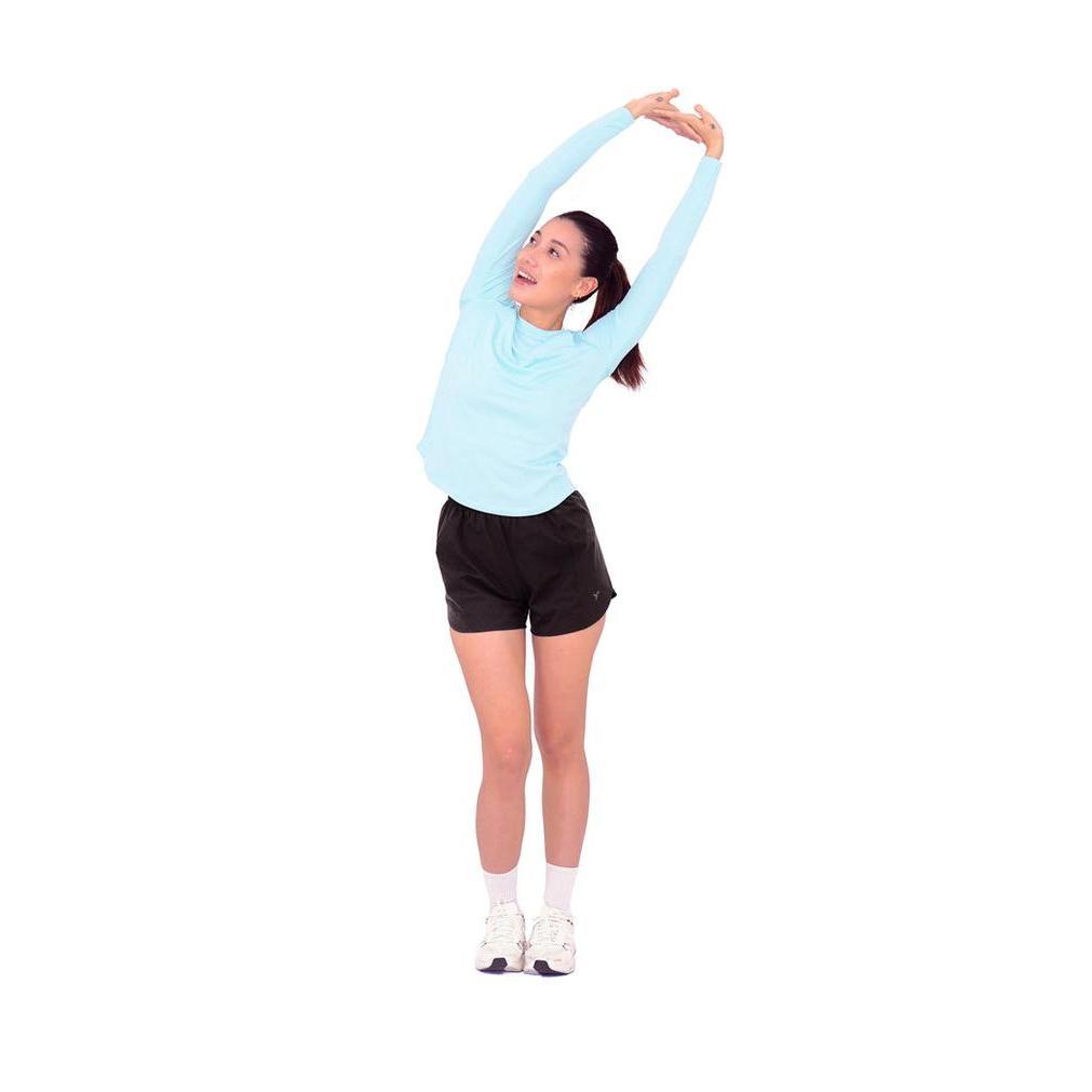 Trijee ES Top Mesh Women Long Sleeve - Jersey Quick Dry Fit Wanita