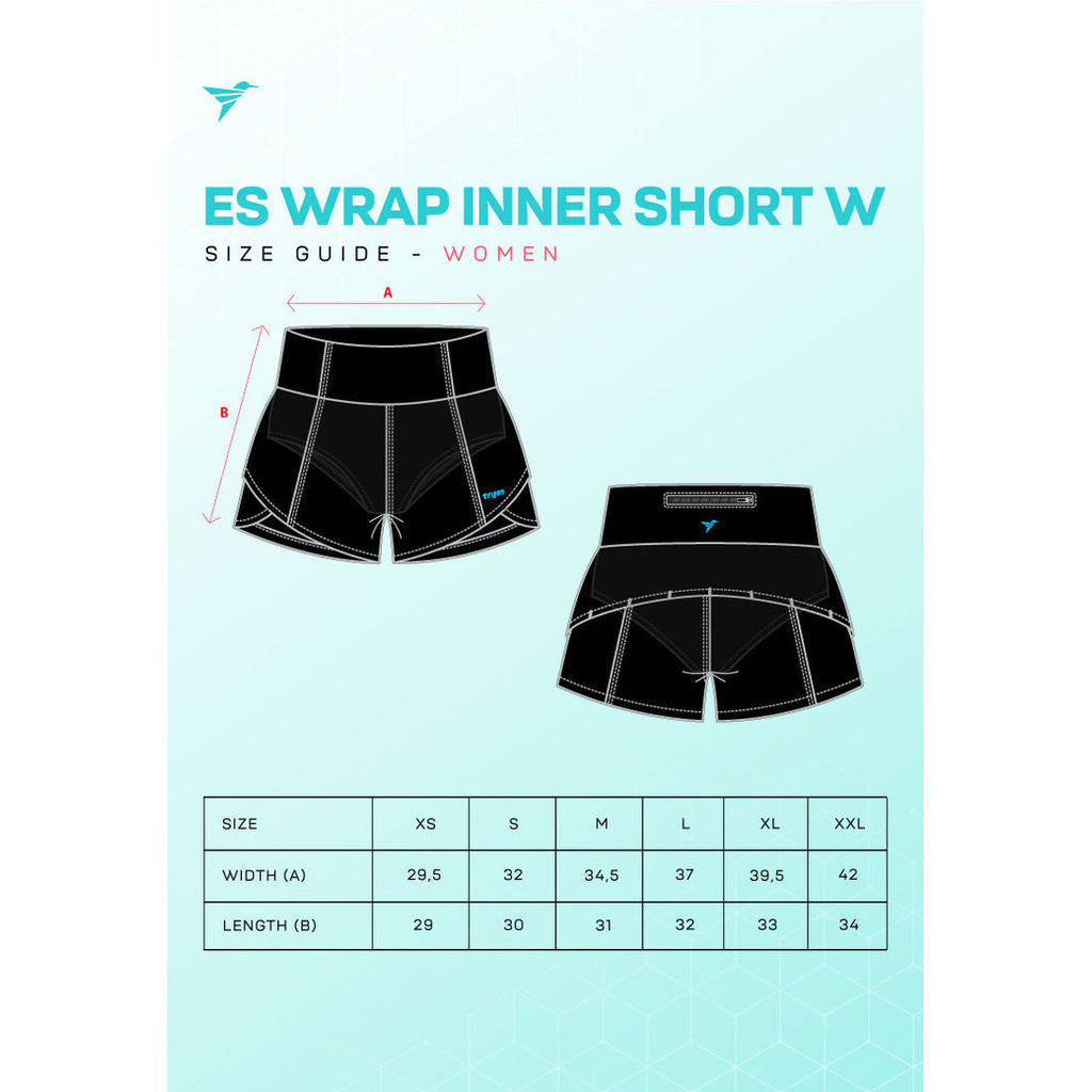 Trijee ES Wrap Inner Short Women - Celana Pendek Olahraga Wanita