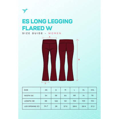 Trijee Women ES Long Legging Flared