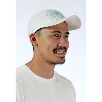 Trijee Es Running Cap / Topi Lari Unisex - White