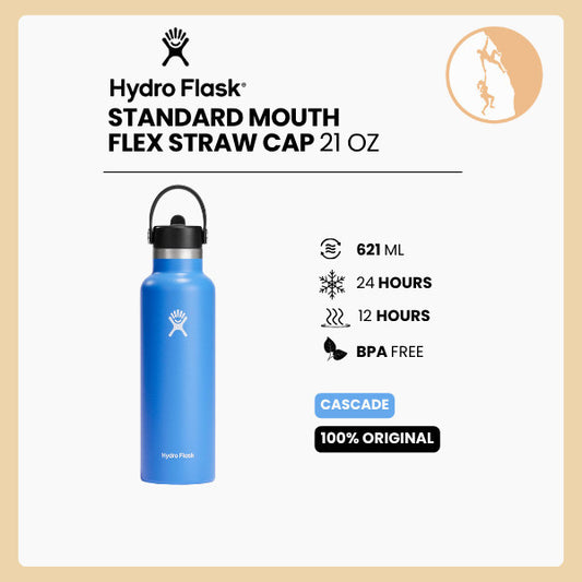 Hydro Flask Standard Flex Straw Cap Cascade 21oz