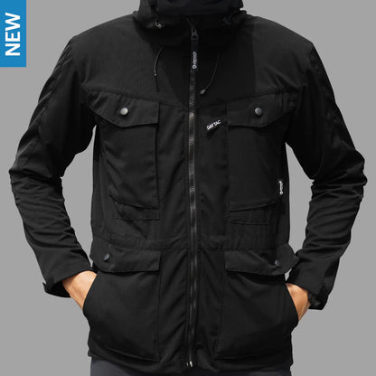 Jaket Pria Ripstop Multi Saku - Pinnacle Delta Day Tac Jacket (Black)