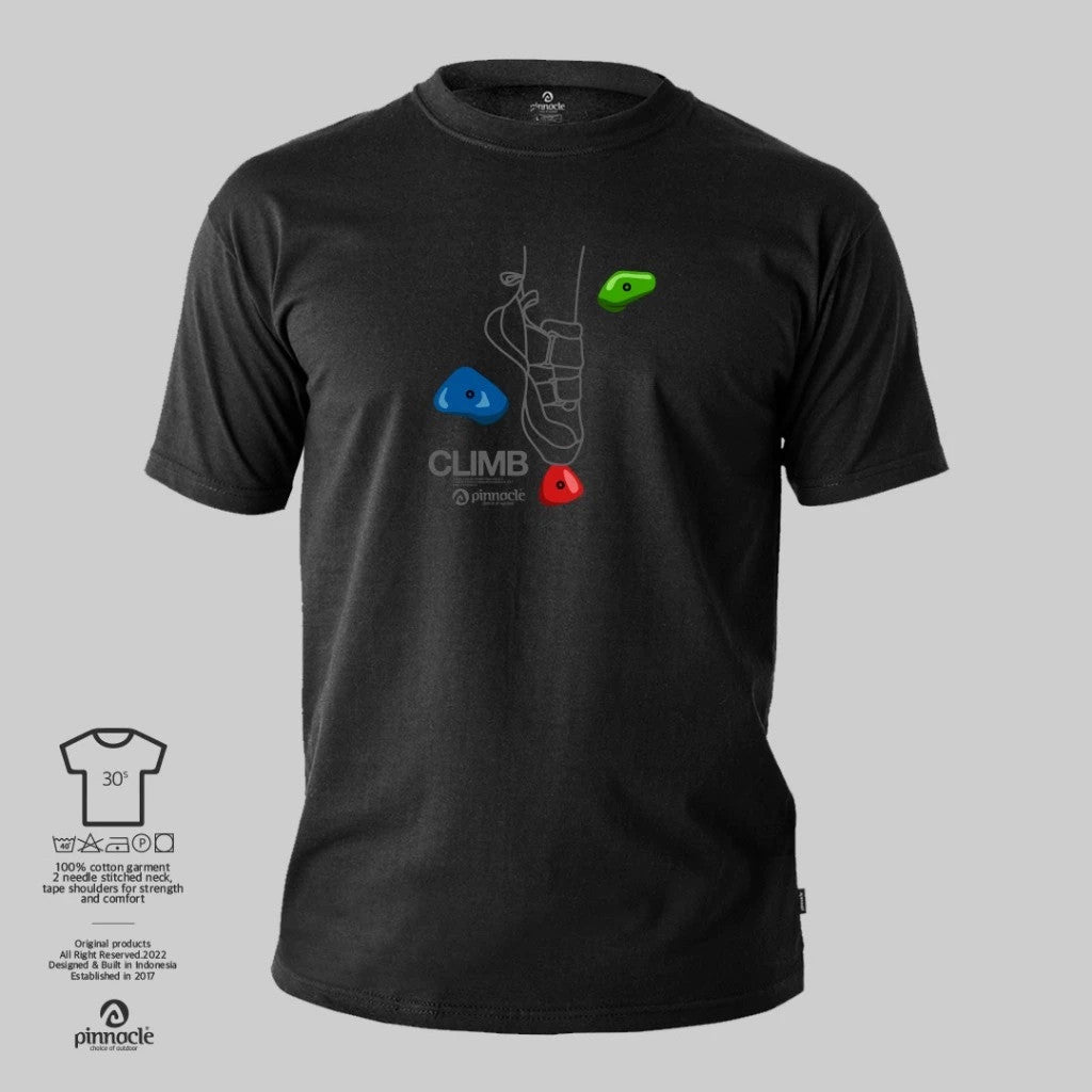 Pinnacle T-Shirt Climb - White